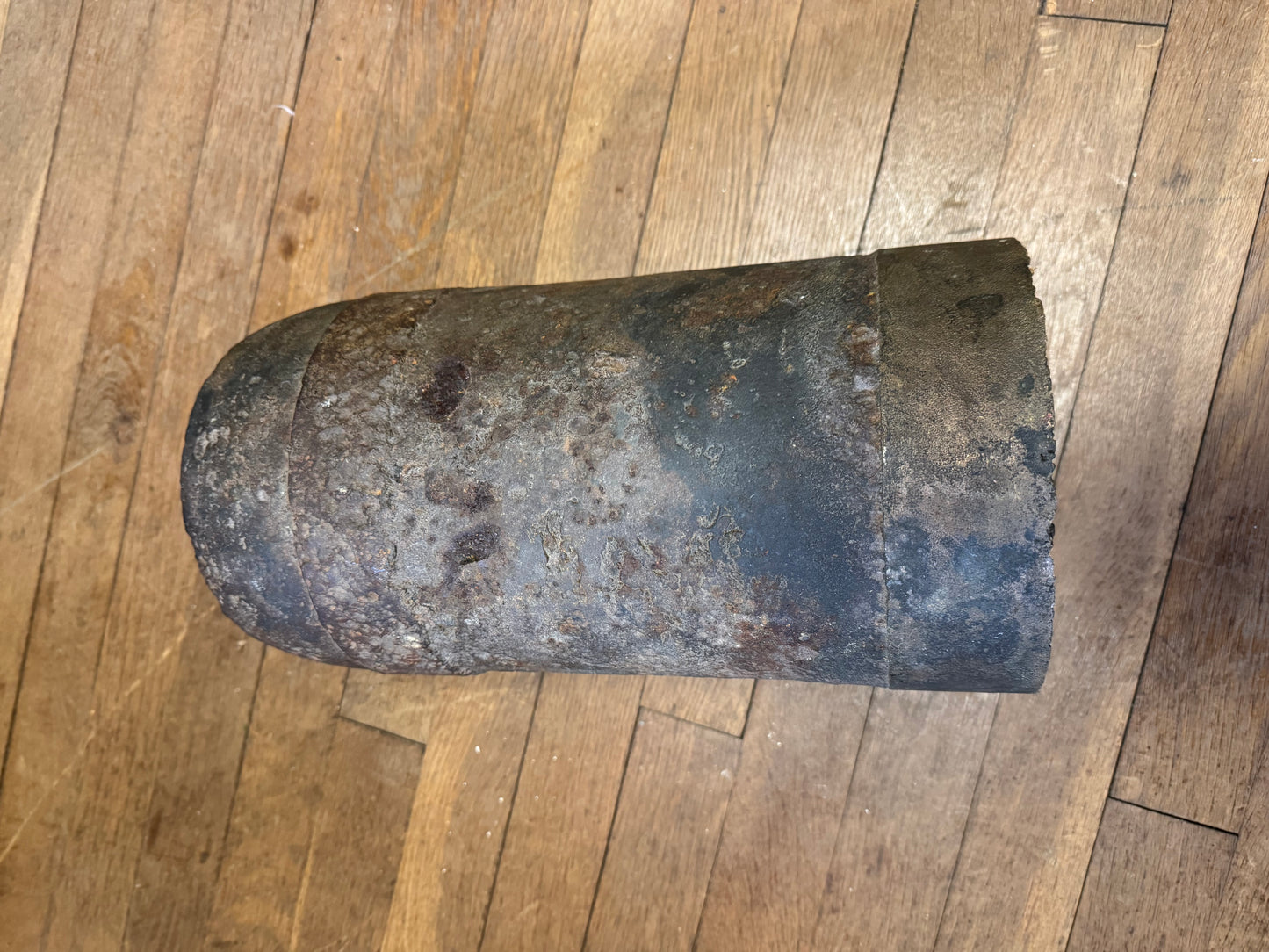 Confederate 7” Brooke Bolt - Civil War Naval Artillery Projectile - 120 lb