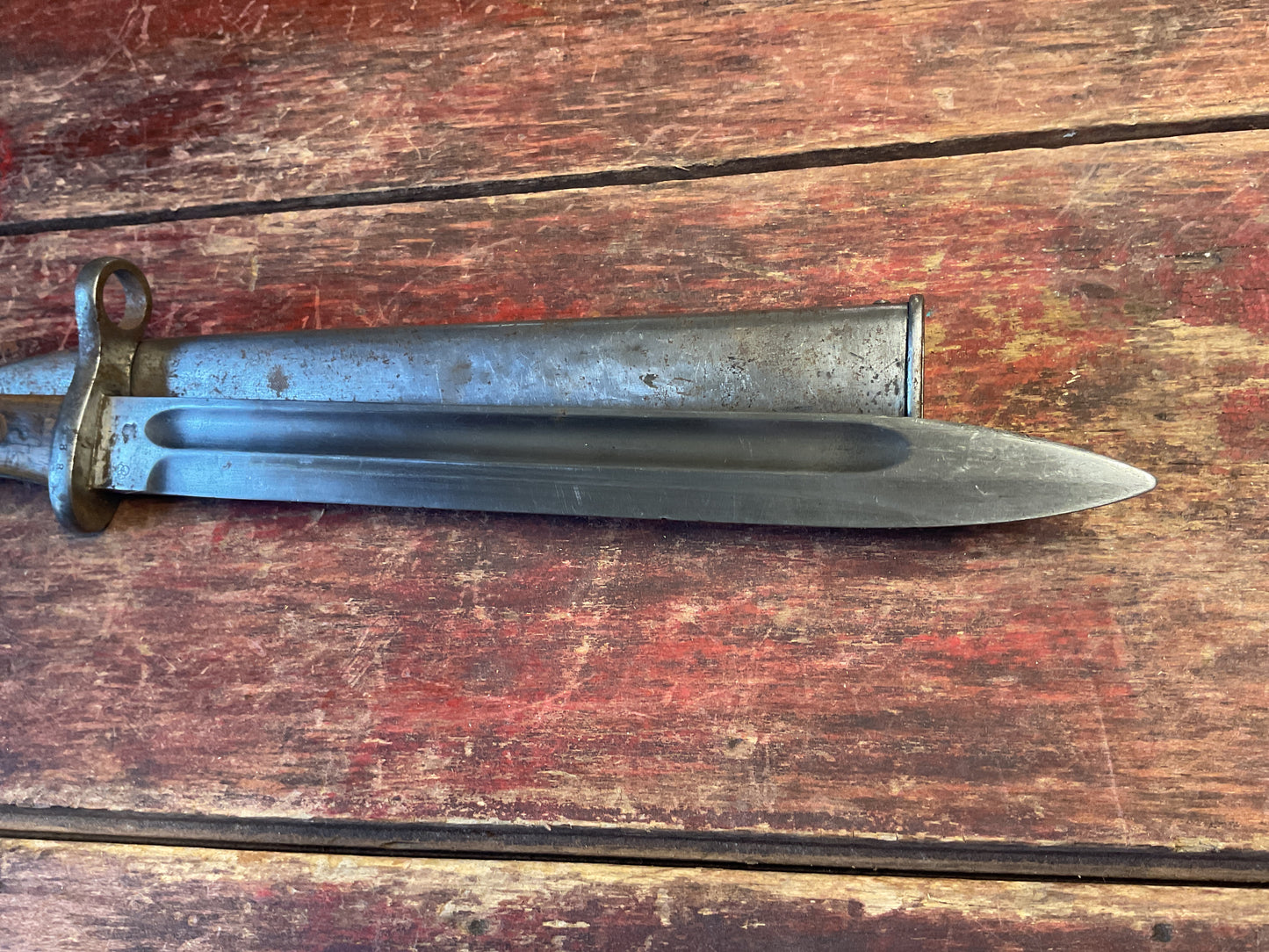 Chilean M1895 Mauser Knife Bayonet