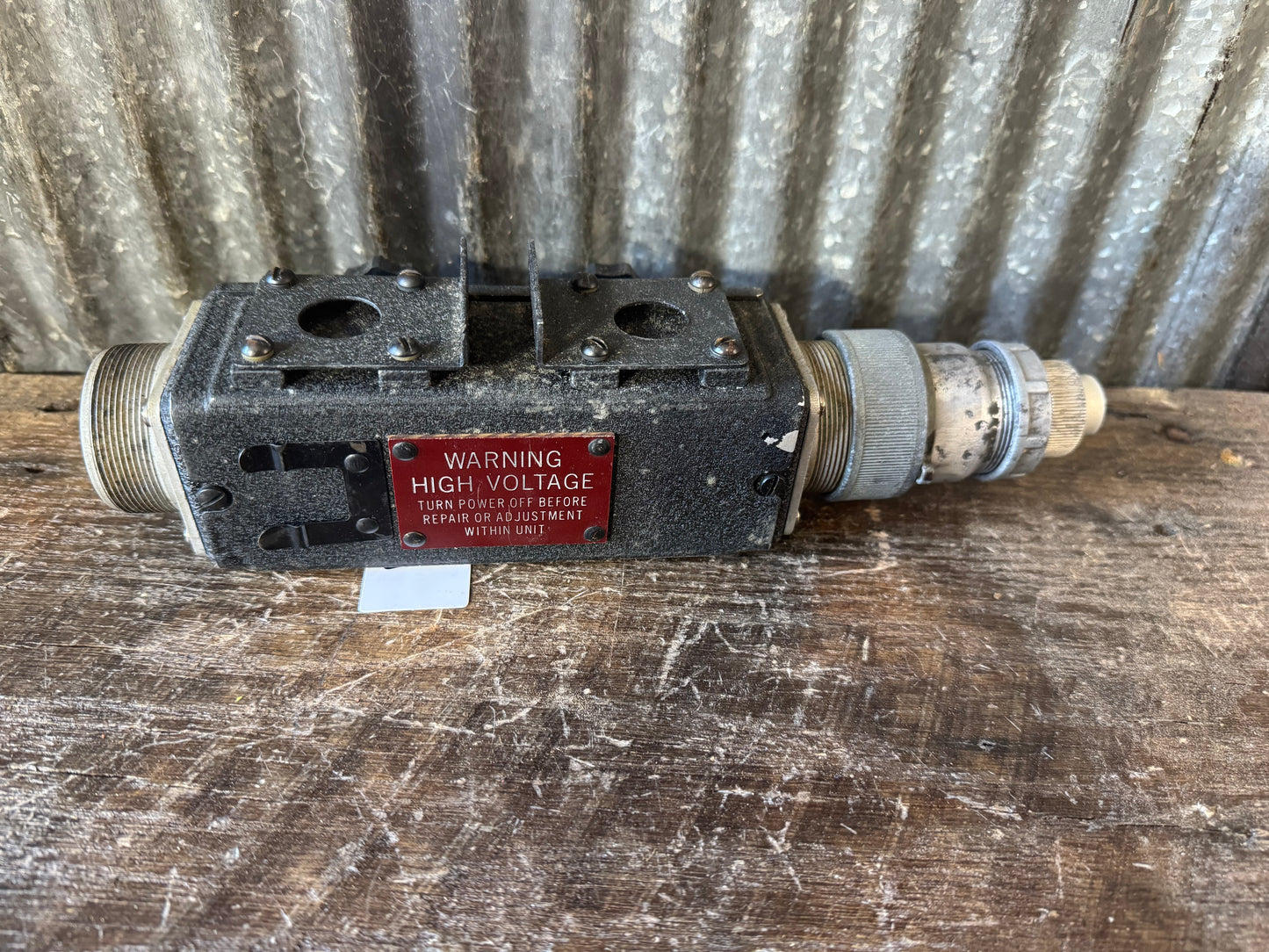 WWII U.S. Navy C-15/APA-1 Radar Indicator Control Unit
