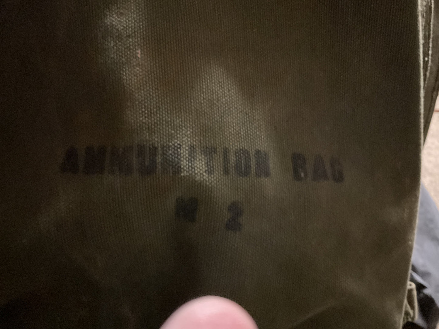 WWII M241 Ammunition Backpack for M60 Machine Gun
