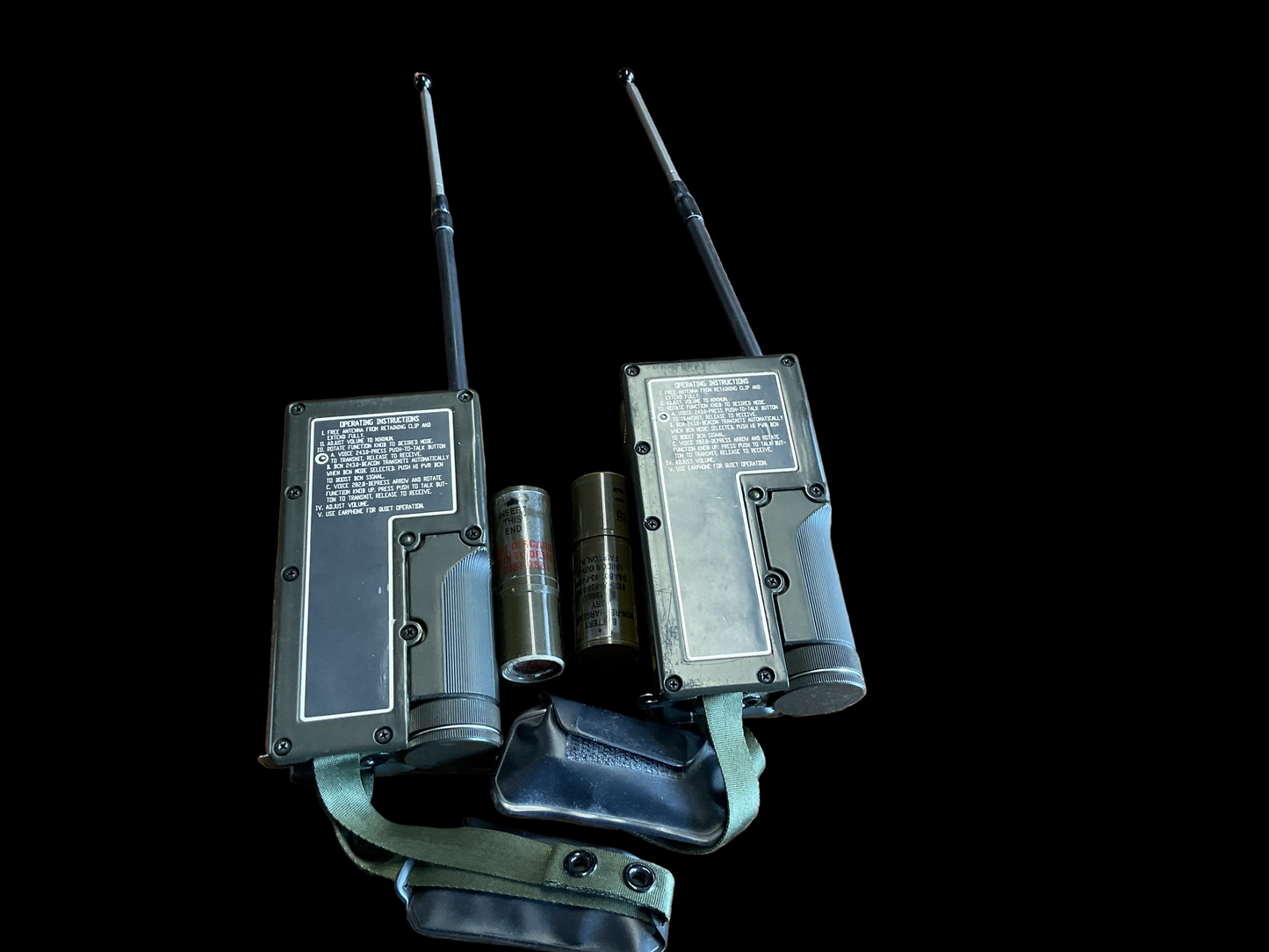 U.S. Military TA-312/PT Field Telephones