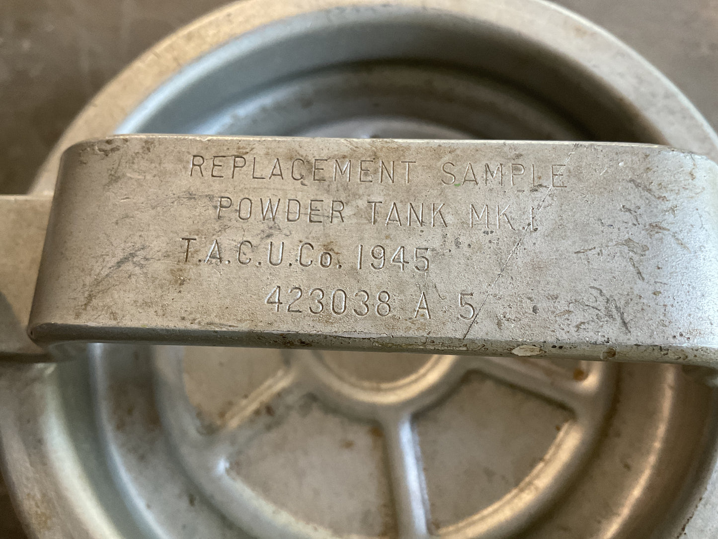 WWII Navy Powder Can 1945