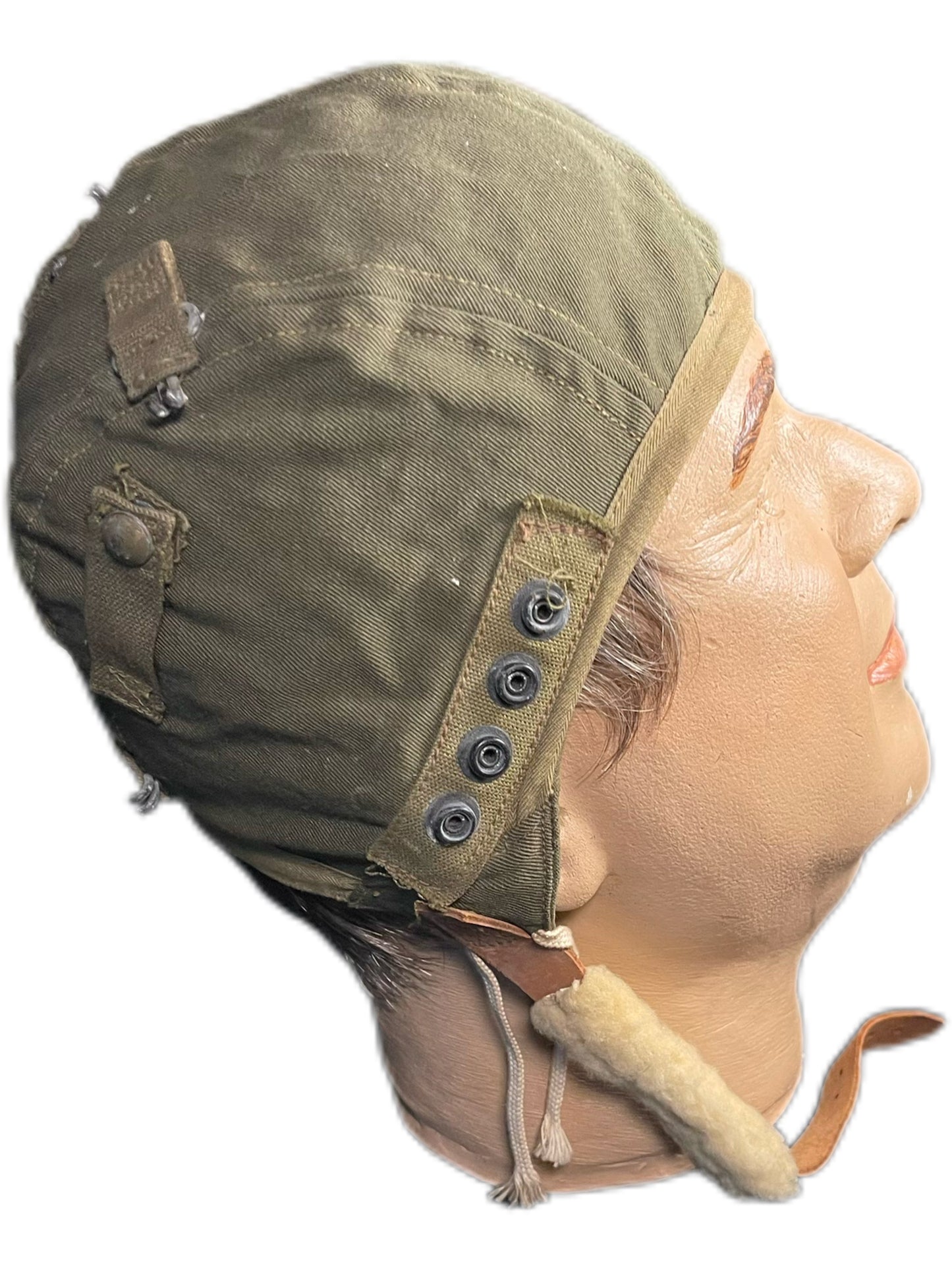 WWII U.S. Army Air Forces Type A-9 Summer Flight Helmet