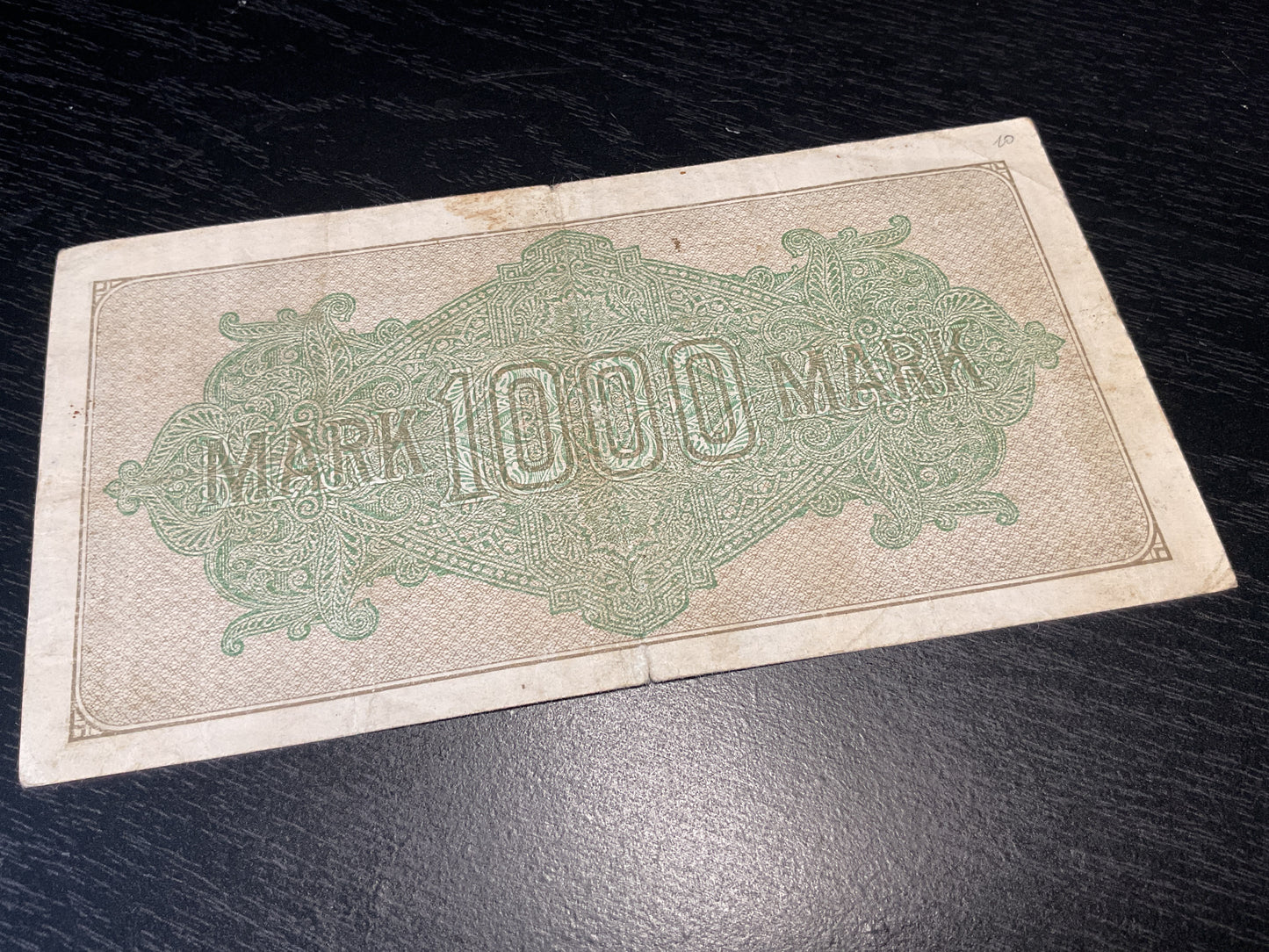 German 1000 Mark Reichs Banknote 1922