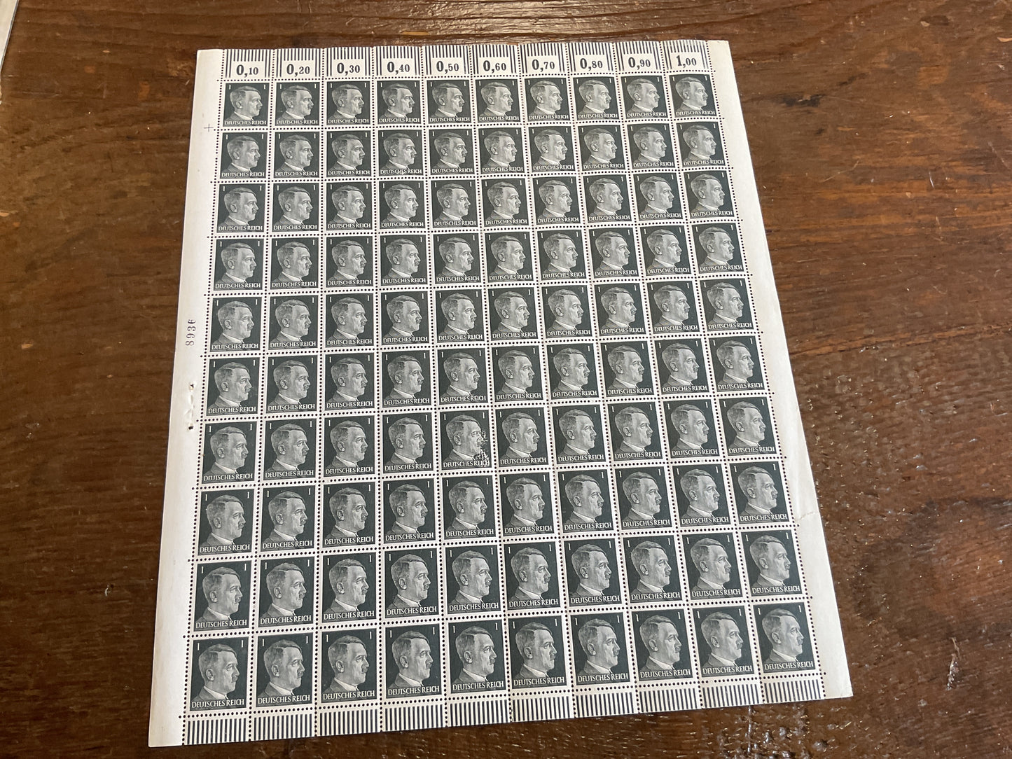 German Stamps Deutsches Reich “grey 1”