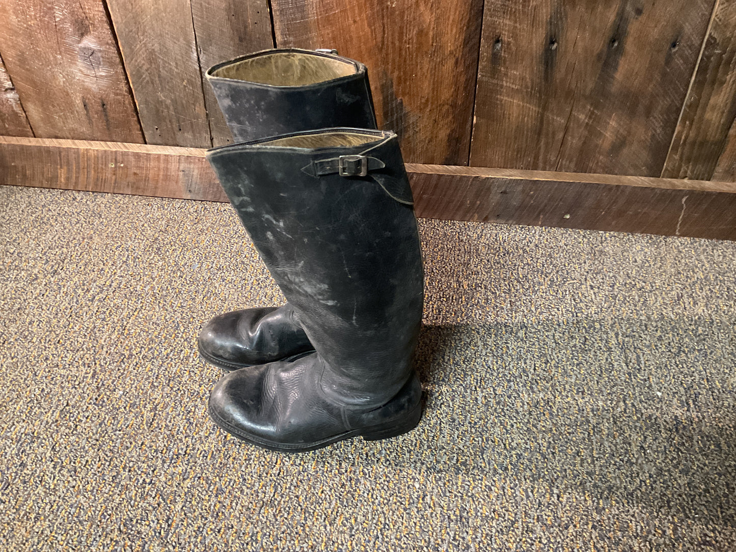 WWII German Officer Boots “Seiberling”mfg