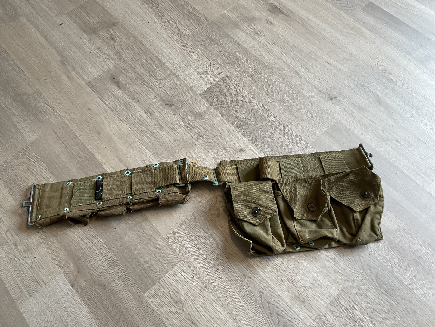 WWII Cartridge Belt & Garand