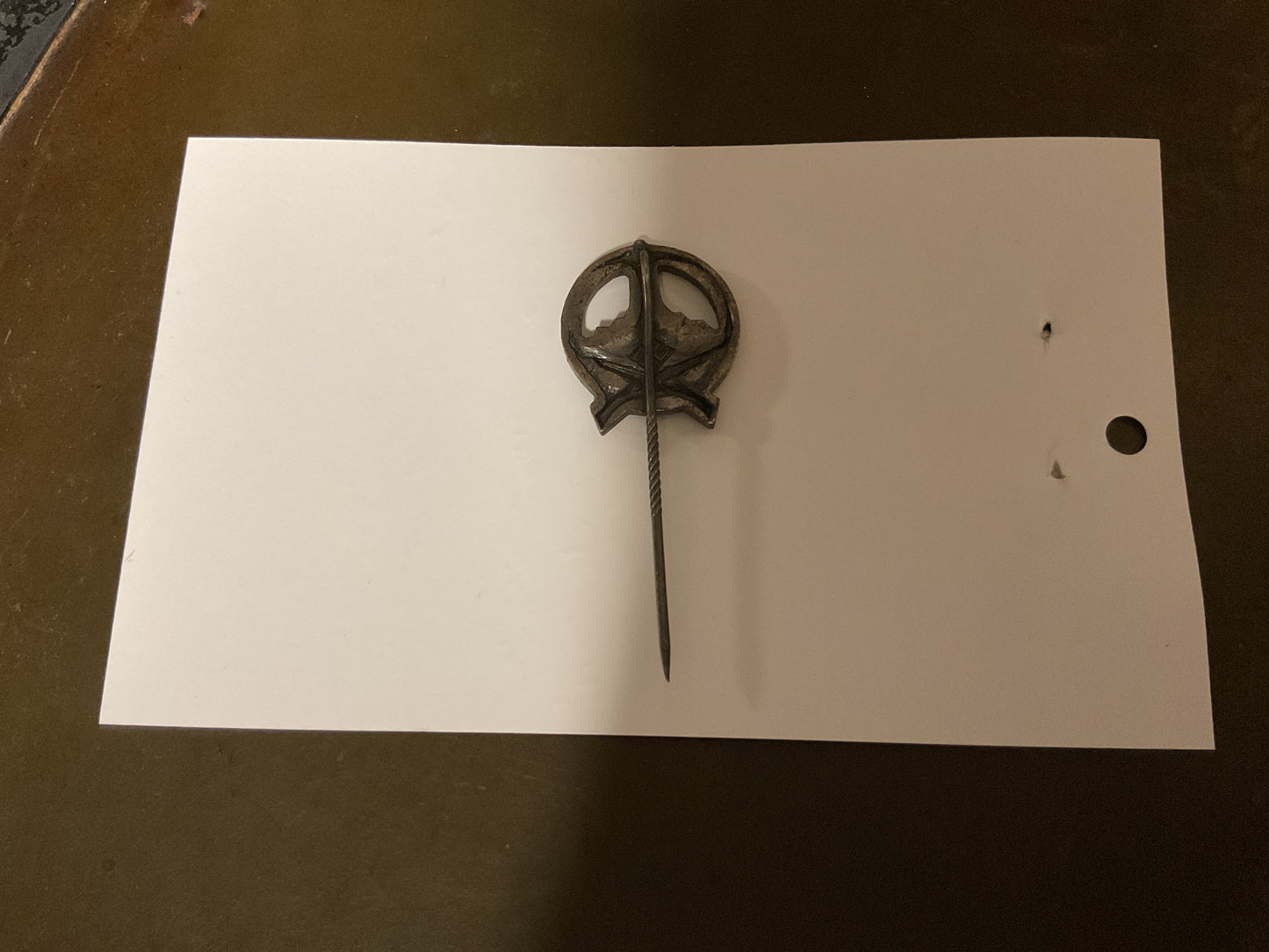 WWII (German) Veterans Marksmenship Stickpin