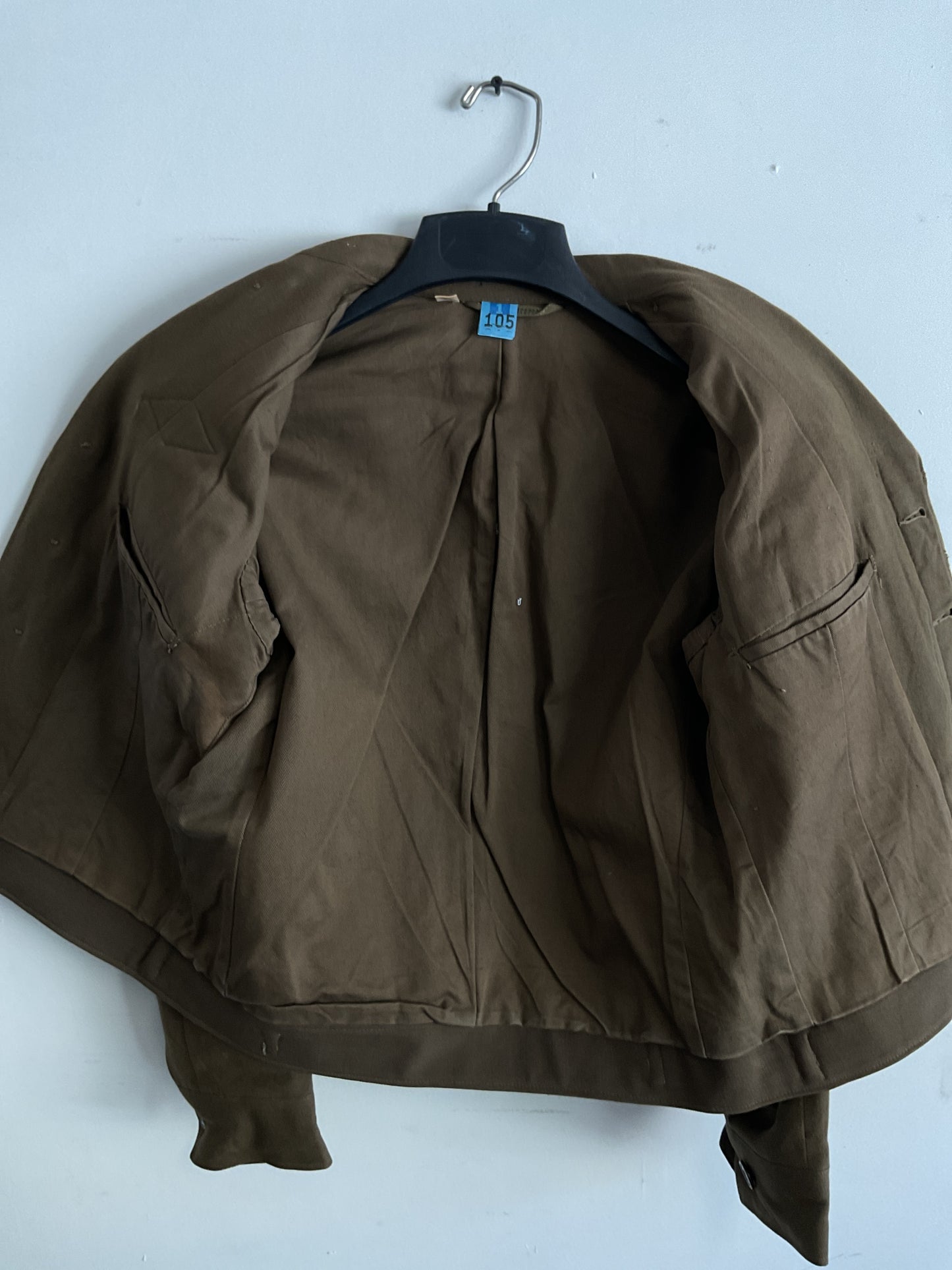 WWII U.S. Army 81st Infantry Division Service Dress Jacket - Sergeant Rank with Ruptured Duck Patch - Size 36S