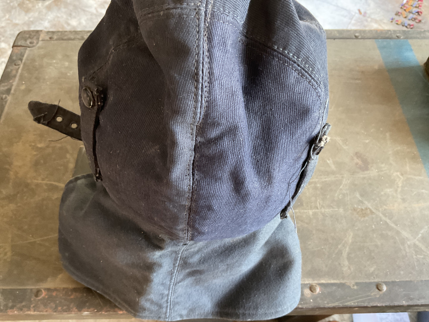 WWII Blue Winter Deck Hat