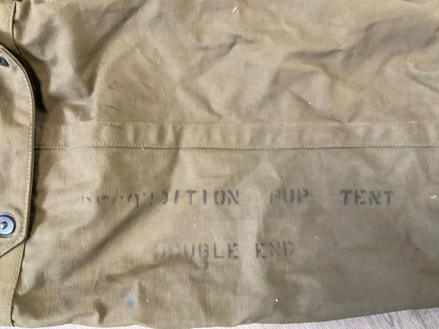 WWII US Army Pup Tent Bag