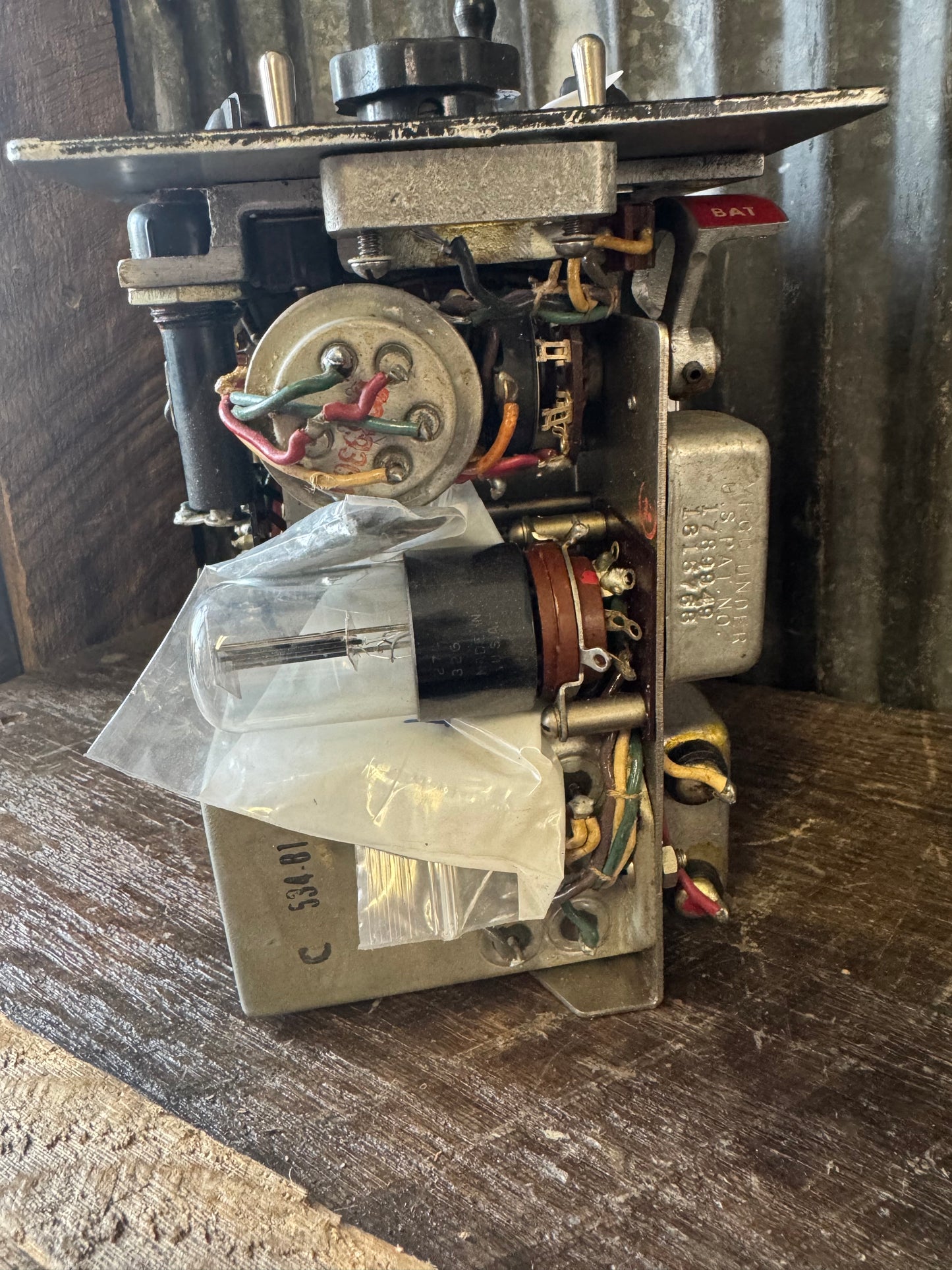 WWII TS-47/APR Test Oscillator – Aircraft Radio / Radar Test Equipment