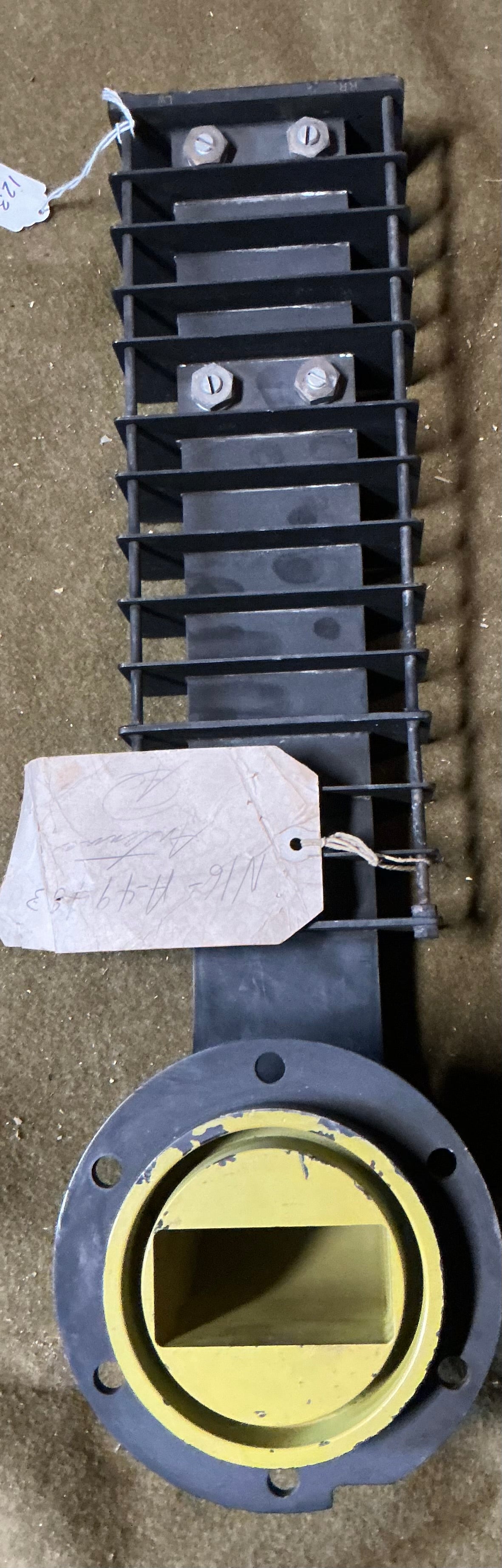 Military Radar Waveguide / Horn Antenna Section