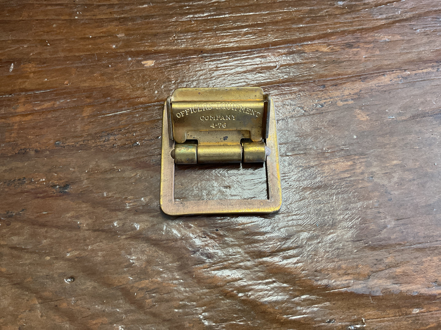 4-76 Officers Equipment Belt Buckle