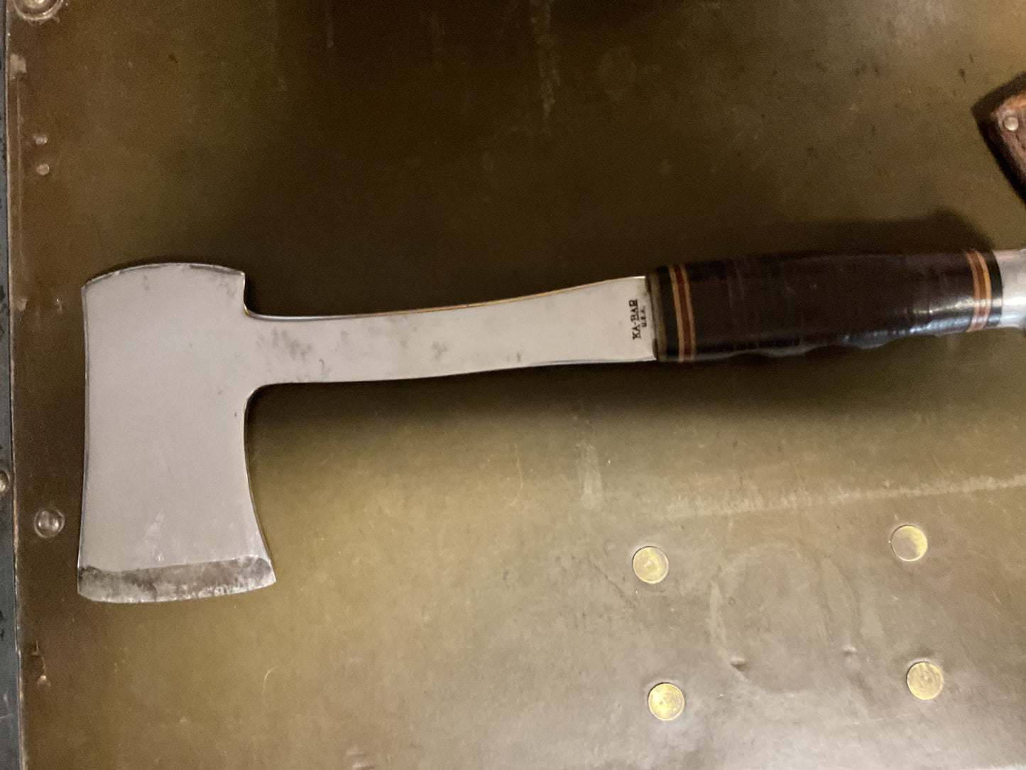 Ka-Bar Hatchet Missing Knife