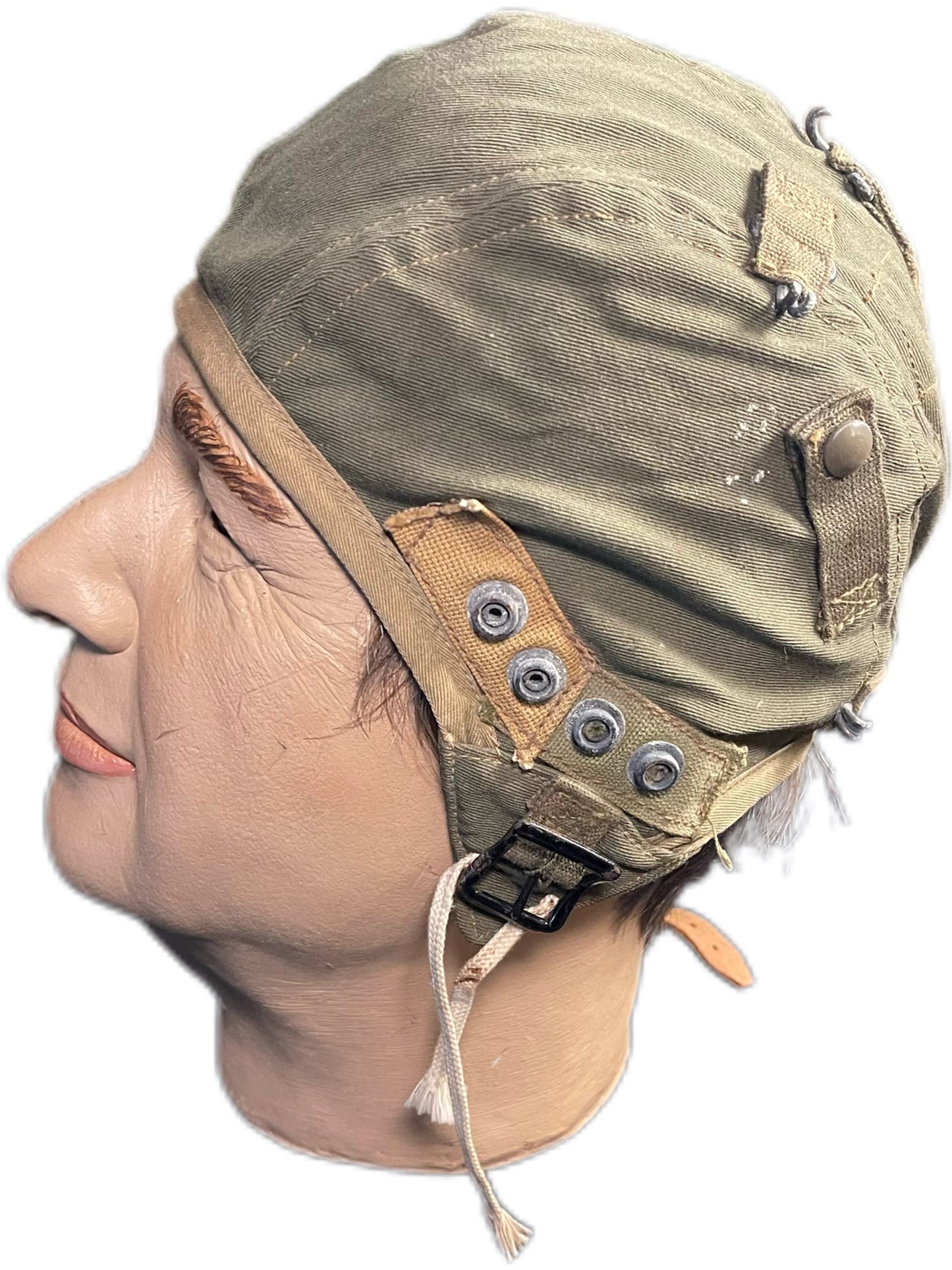 WWII U.S. Army Air Forces Type A-9 Summer Flight Helmet