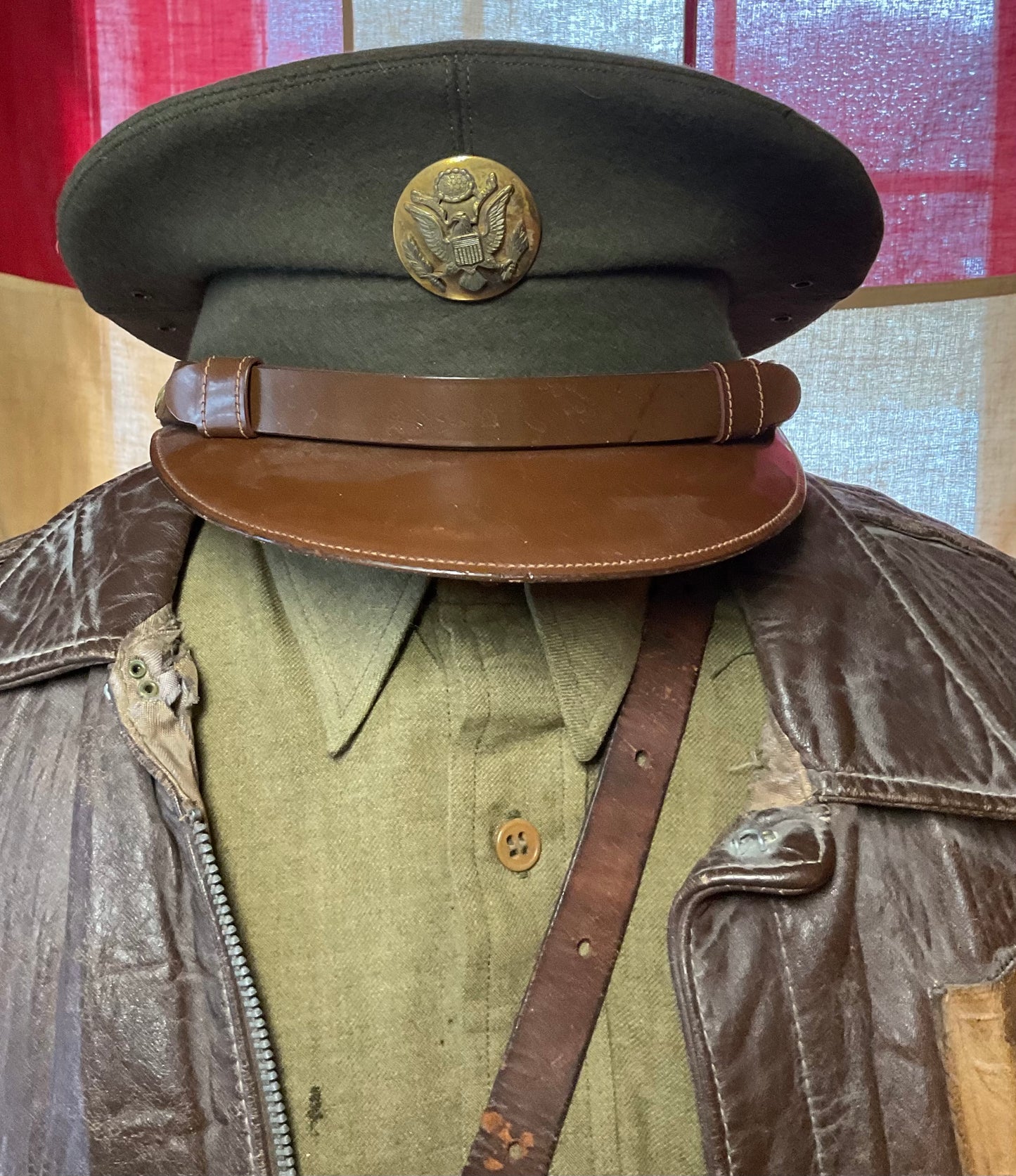 WWII Flight Jacket-Authentic and Indetified w/ extras