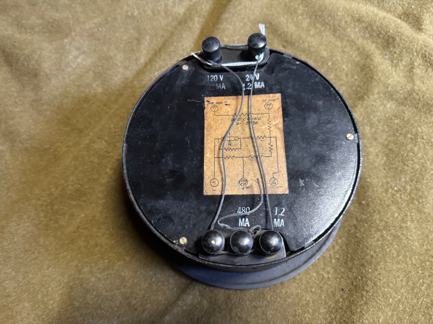 Vintage Weston Panel Meter – Model 301 (Milliamperes Gauge)