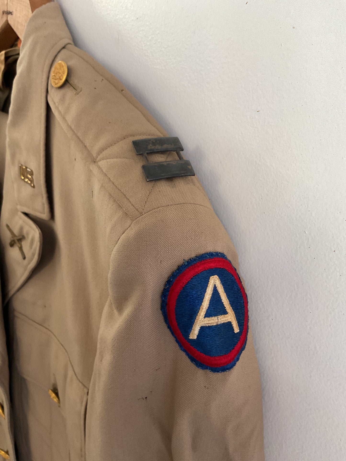 Korean War Era U.S. Army First Army Service Dress Jacket and Trousers – Infantry Captain