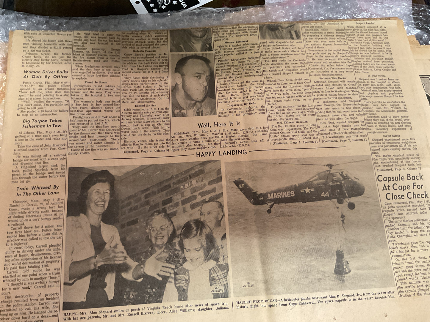 The Baltimore Sun June 20, 1953 “”Rosenbergers Die”
