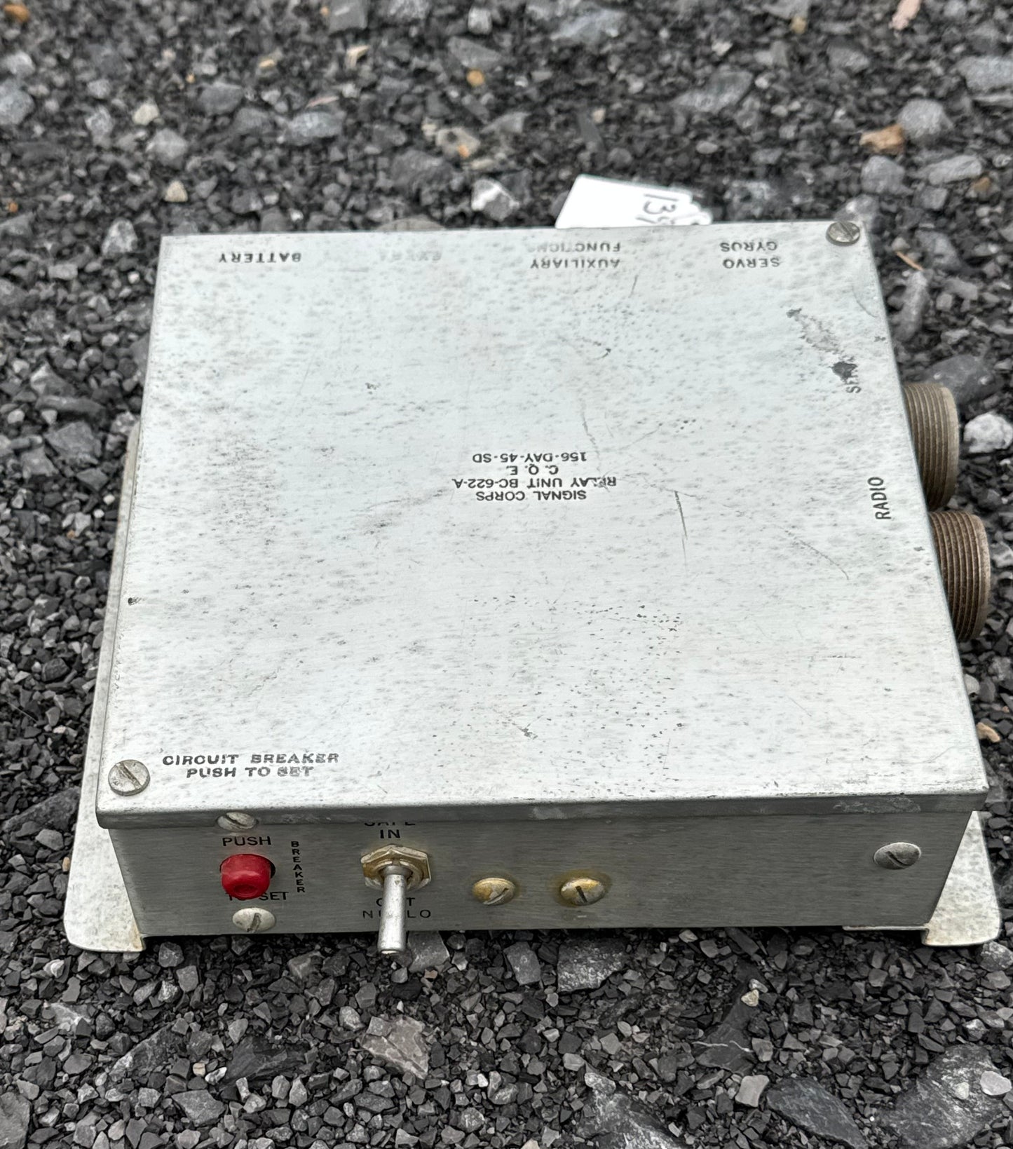 WWII U.S. Signal Corps BC-622-A Relay Unit