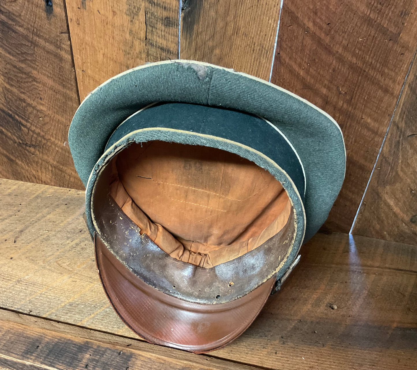 Original German WWII Army Heer NCO Visor Cap