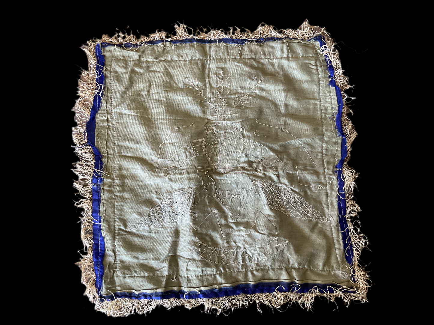 WWII Souvenir Pillow Cover
