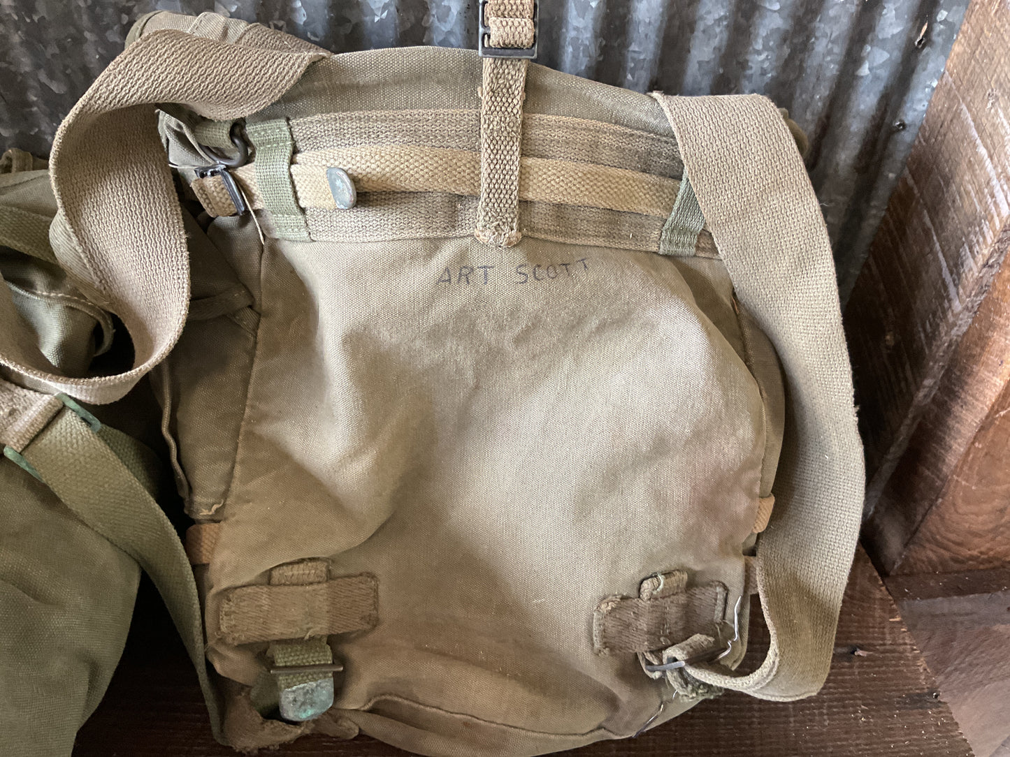 M1944 Upper & Lower Field Pack (named)