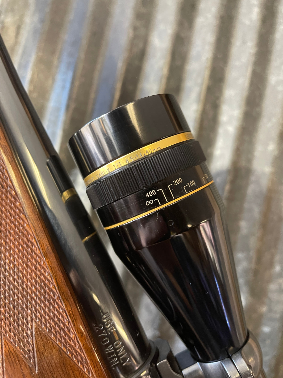 Weatherby Vanguard Made in Japan .270 Win – Leupold Vari-X III 4.5-14x40