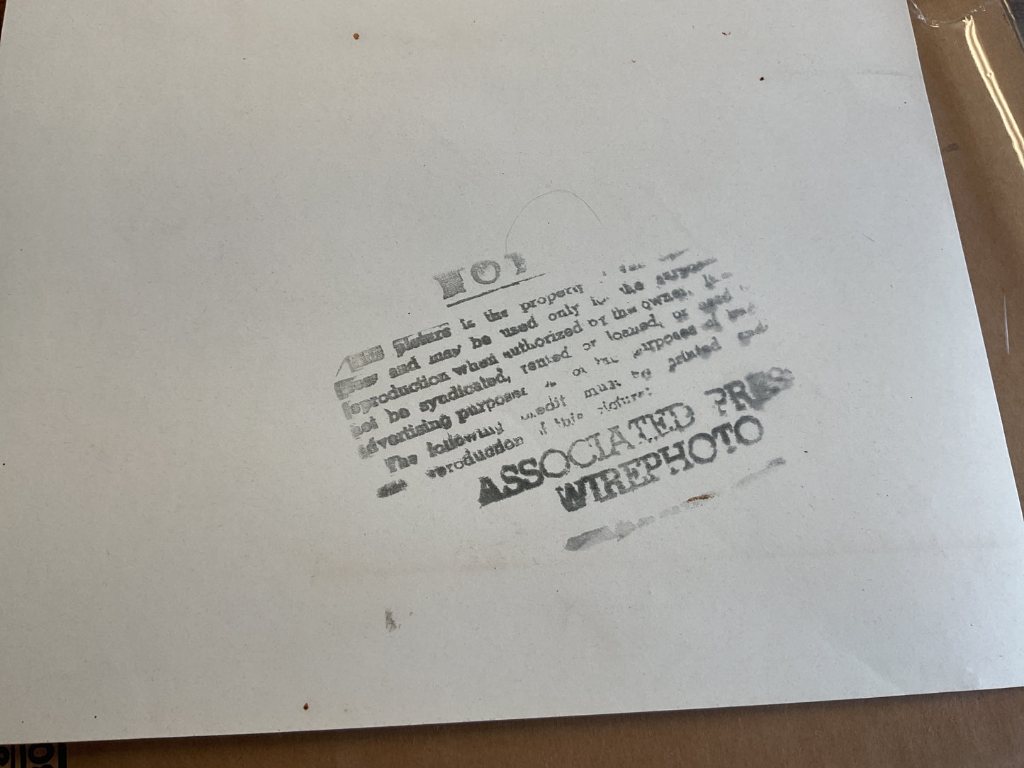 WWII Original Photo. Associated Press