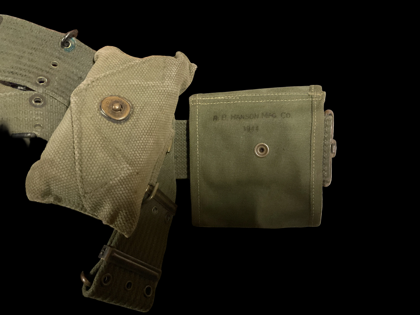 WWII US Army Pistol Belt Rig