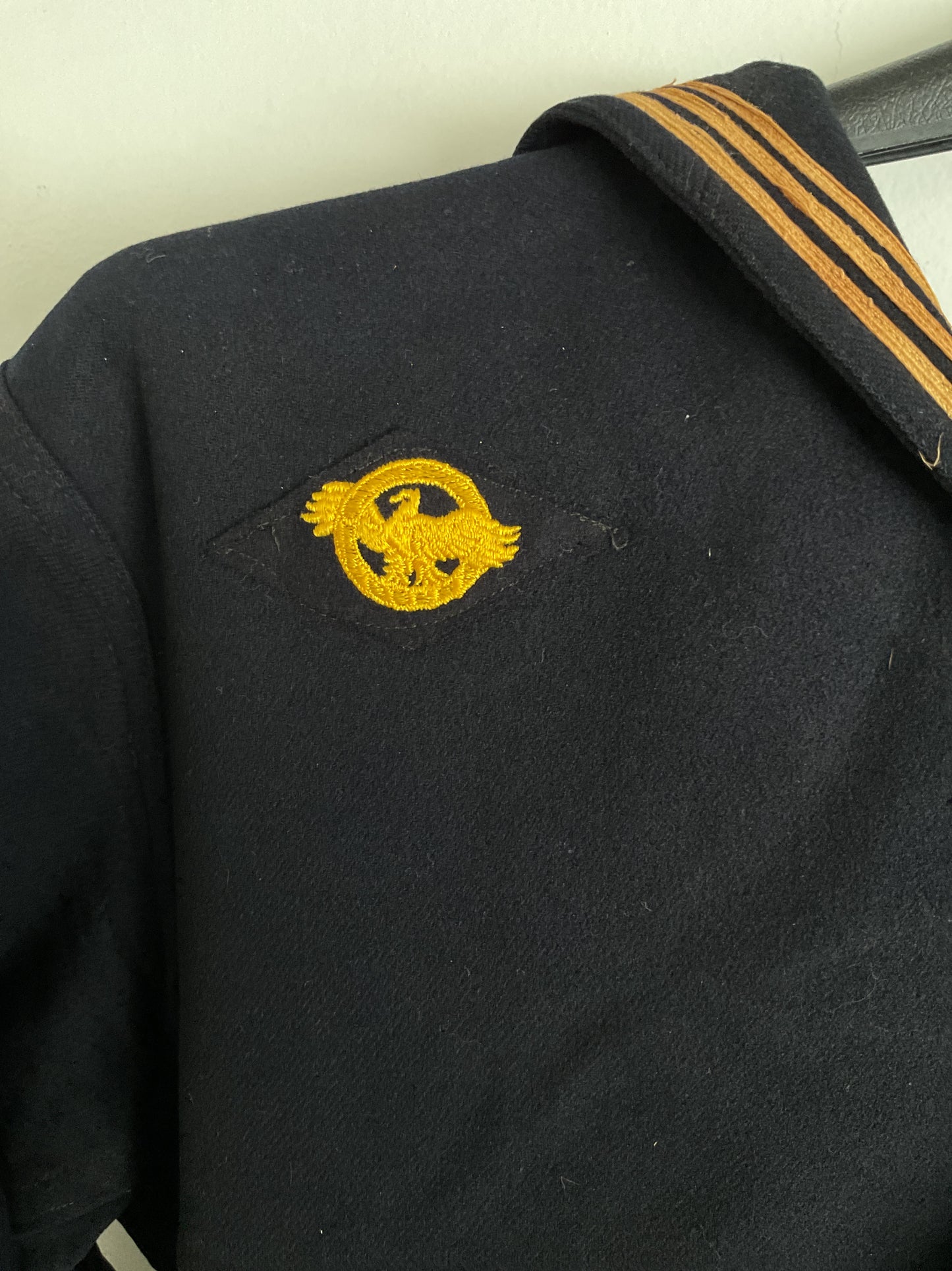 WWII U.S. Navy Dress Blue Jumper – Petty Officer Third Class with Ruptured Duck