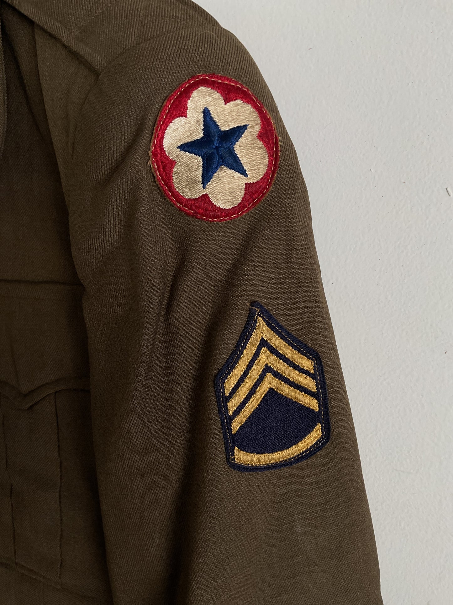 WWII U.S. Army Service Forces Service Dress Jacket – Sergeant
