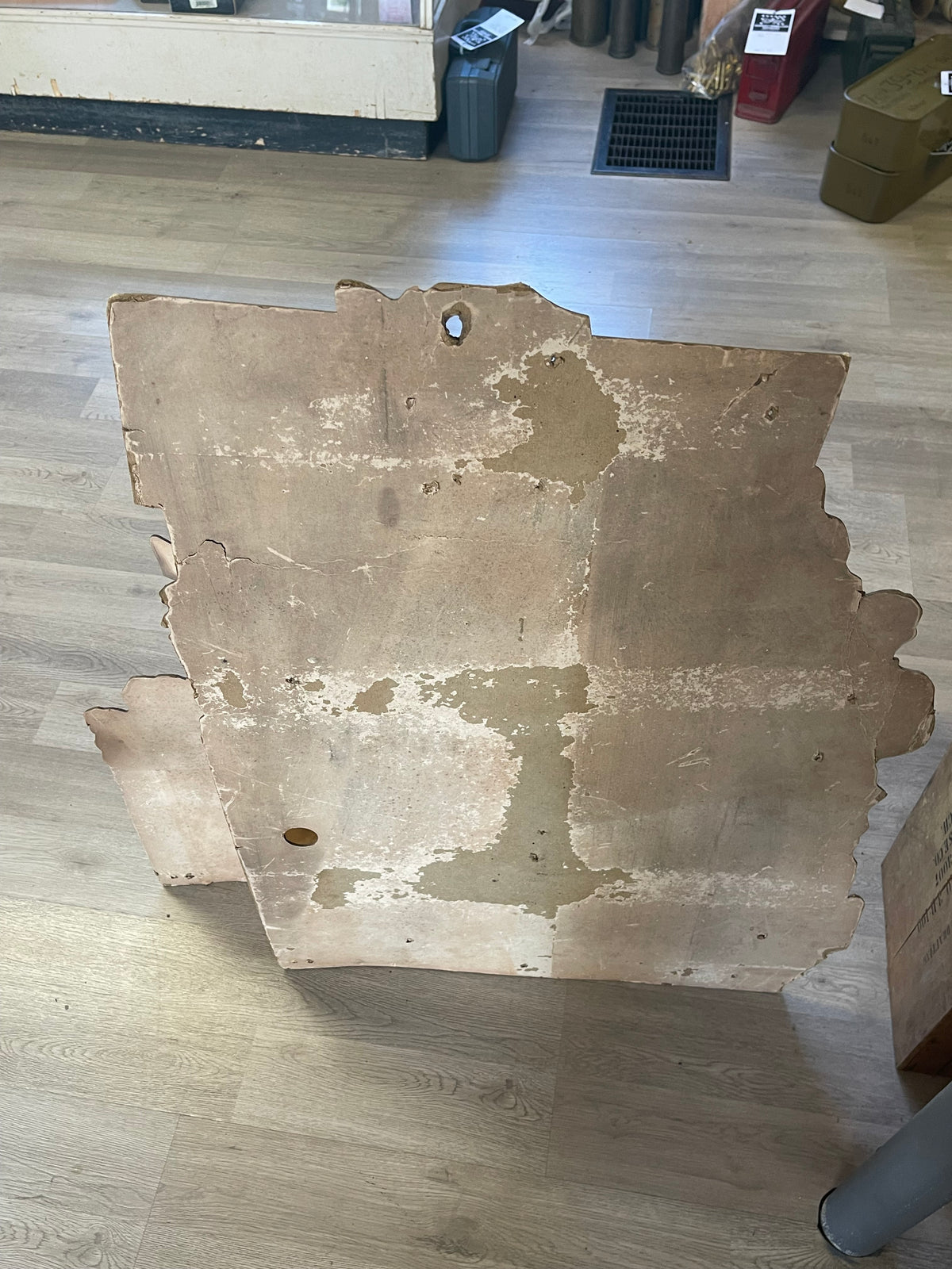 Vintage peters sign