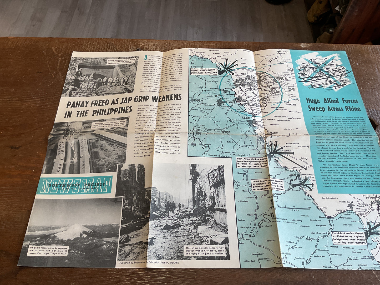 WWII News Map