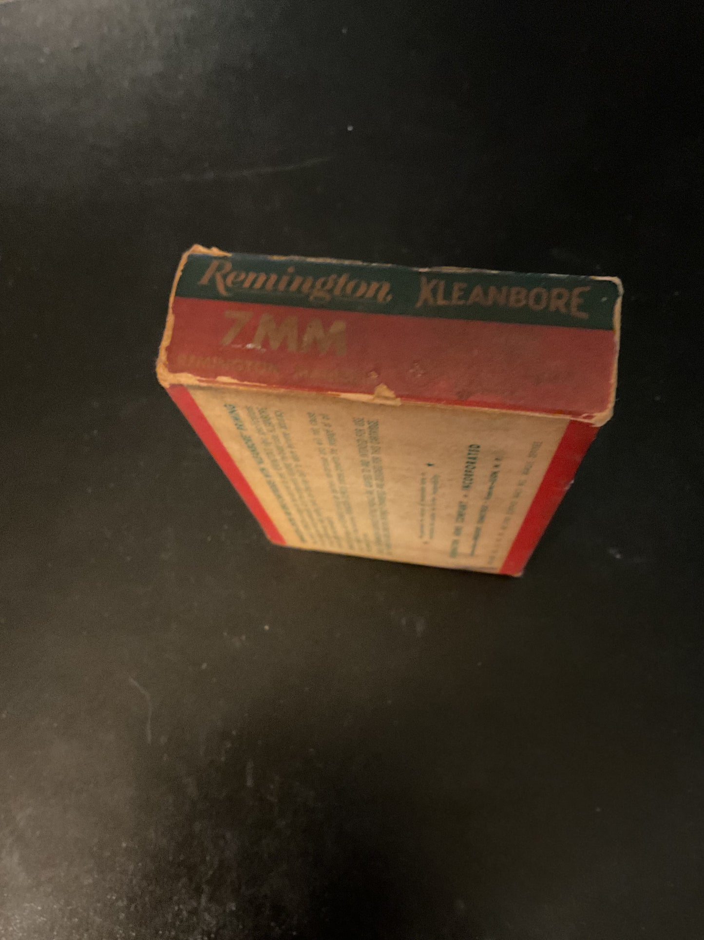 Vintage Remington Kleanbore 7mm Remington Magnum 175 Grain Soft Point Cartridges — Full Box of 20