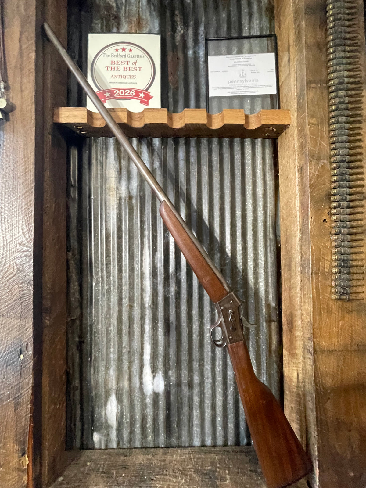 Vintage Rolling Block Single Shot 16 Gauge Shotgun
