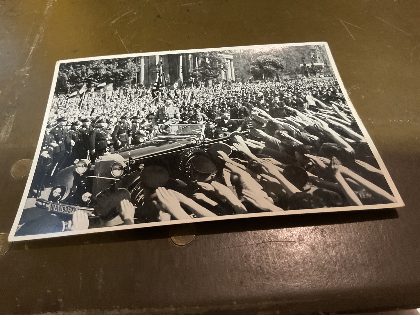 WWII German Propaganda Card