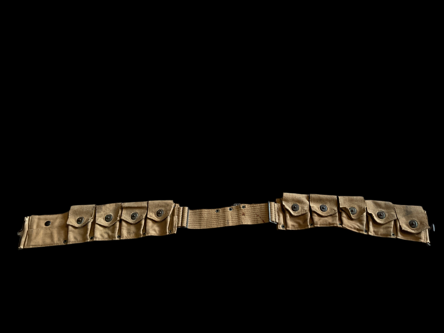 WWI Nine Pocket Calvary Cartridge Belt