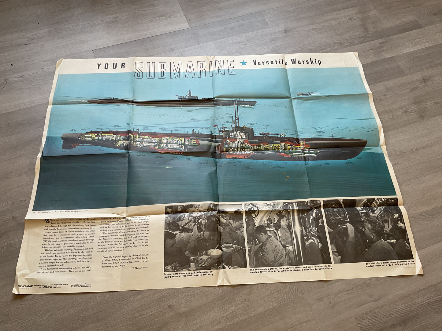 WWII Large Newsmap