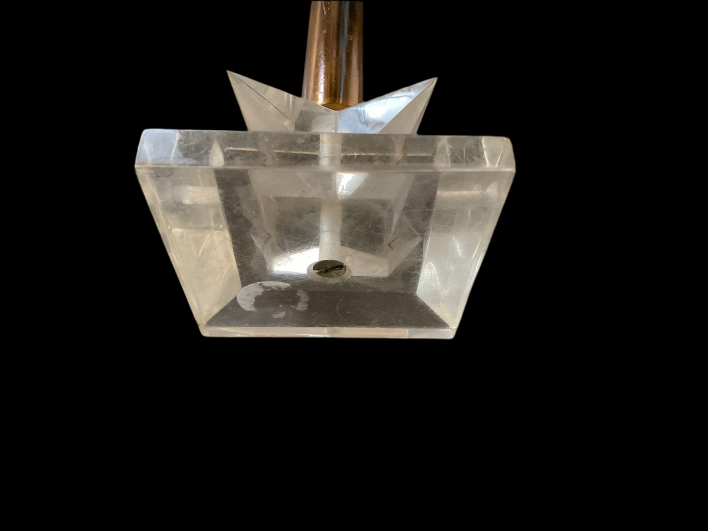 Vintage Trench Art Desk Ornament Paper Weight