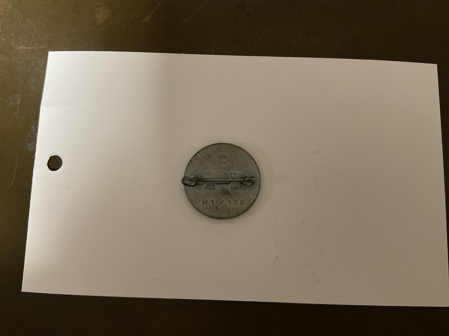 M1/186 Biedenmann Late Production NSDAP Party Pin