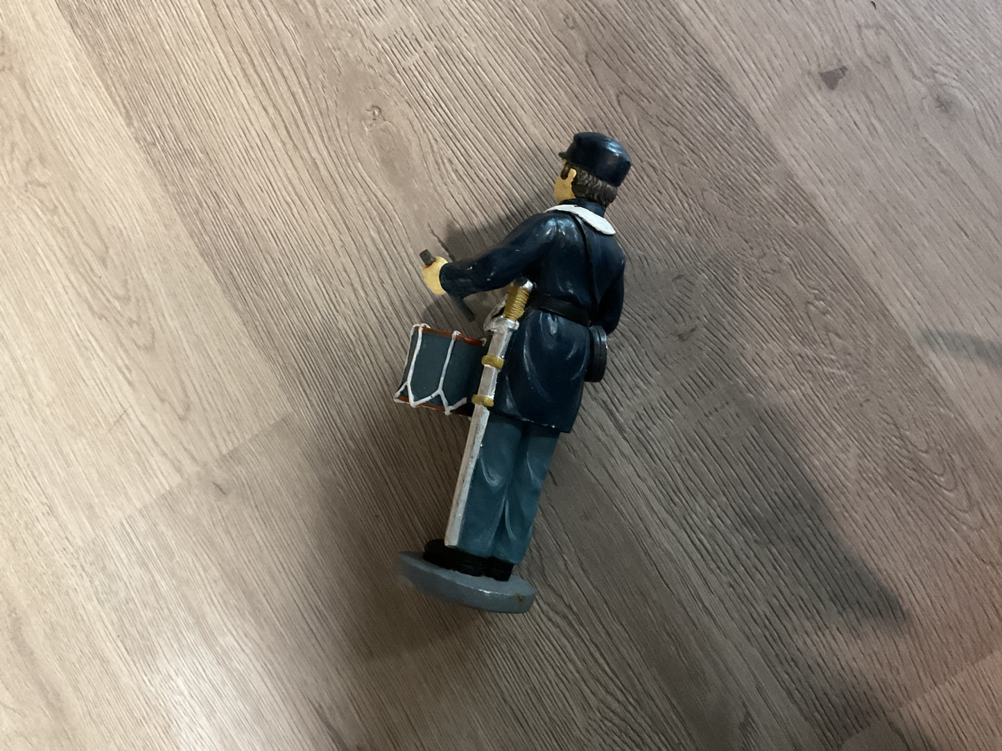 Pewter Figurine of Drummer from the Irish Brigade of the Union Army