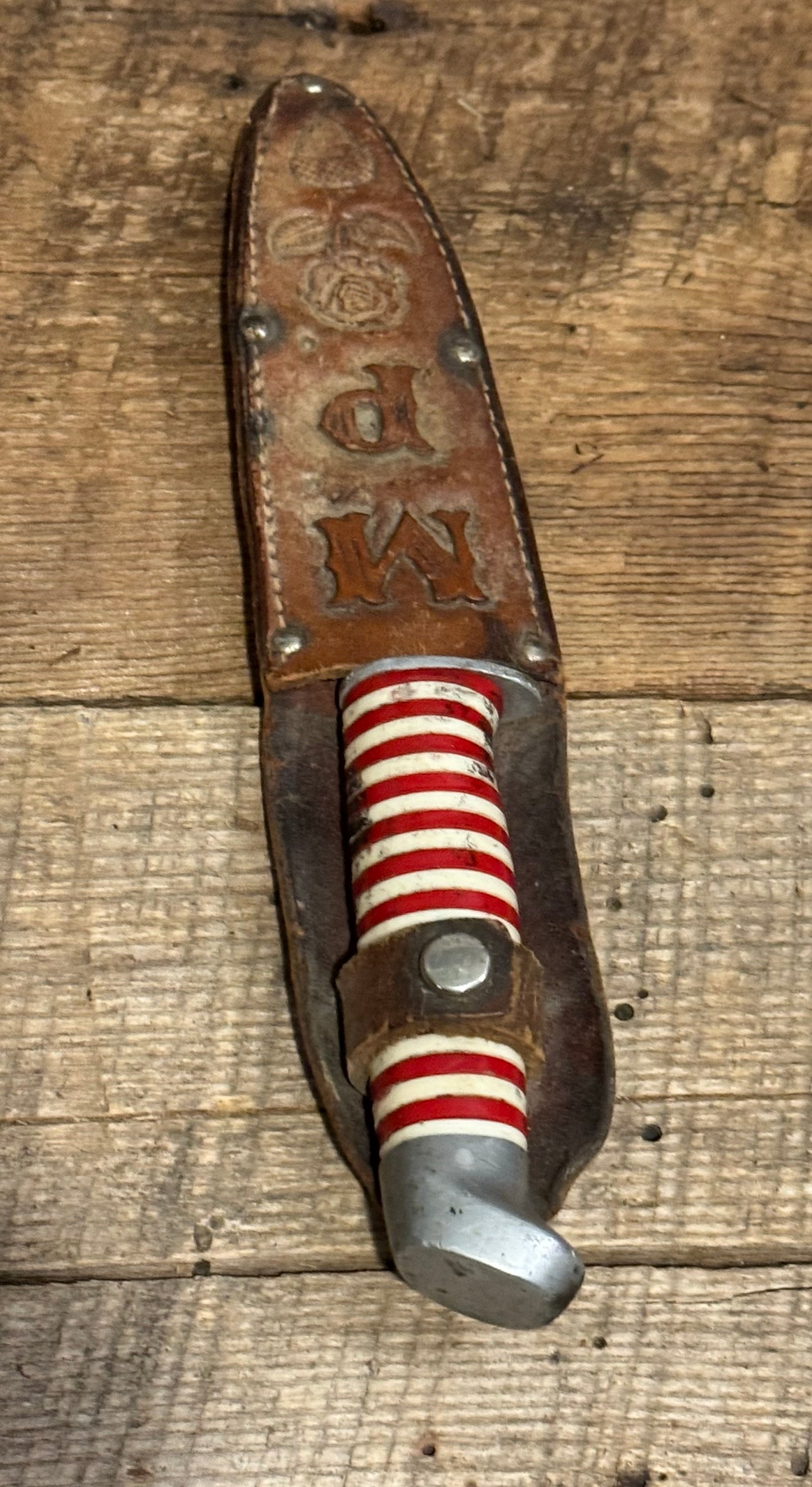WWII Theatre Knife-Candy Cane “MP”
