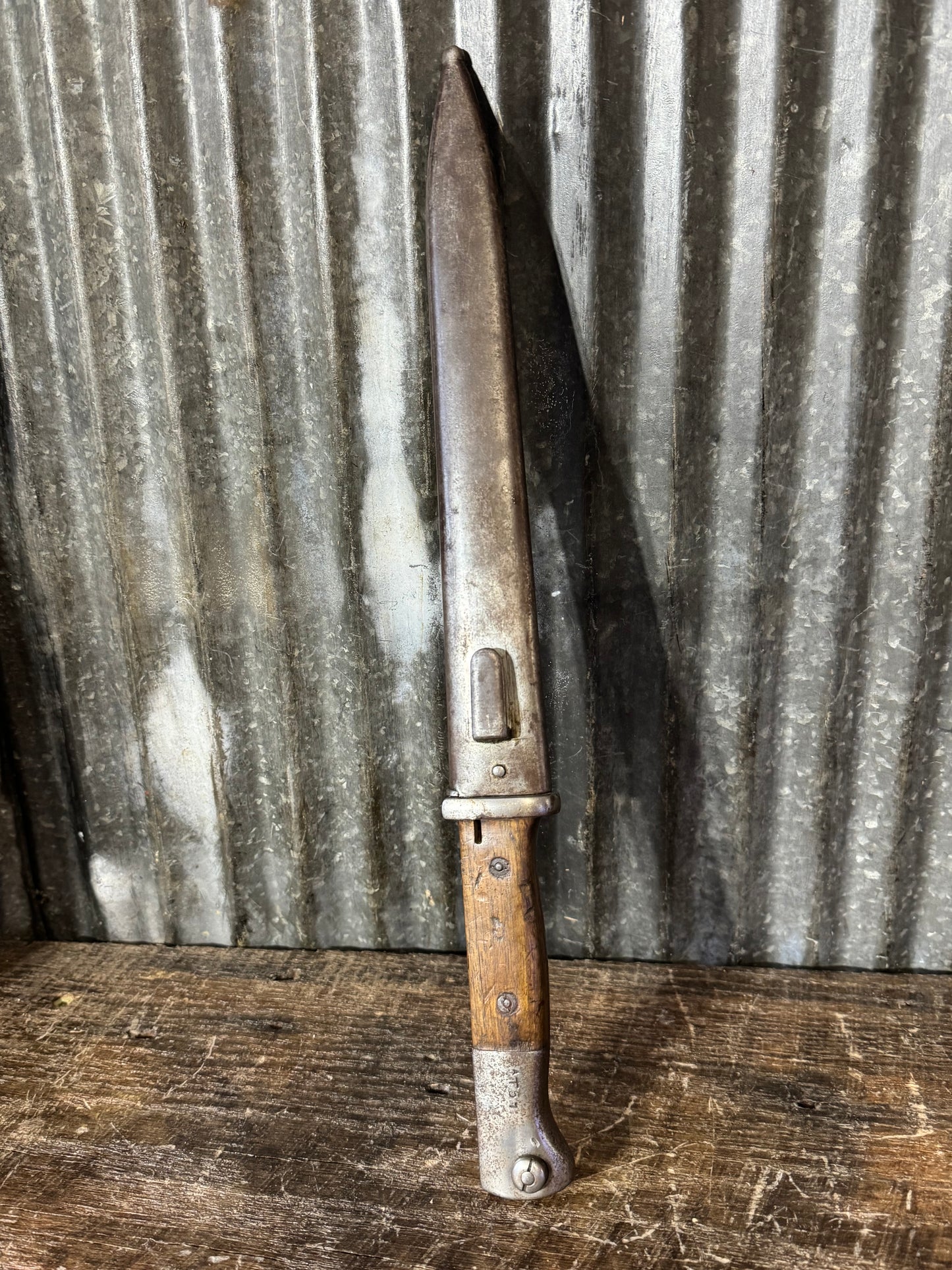 Unmarked k98 bayonet WWII