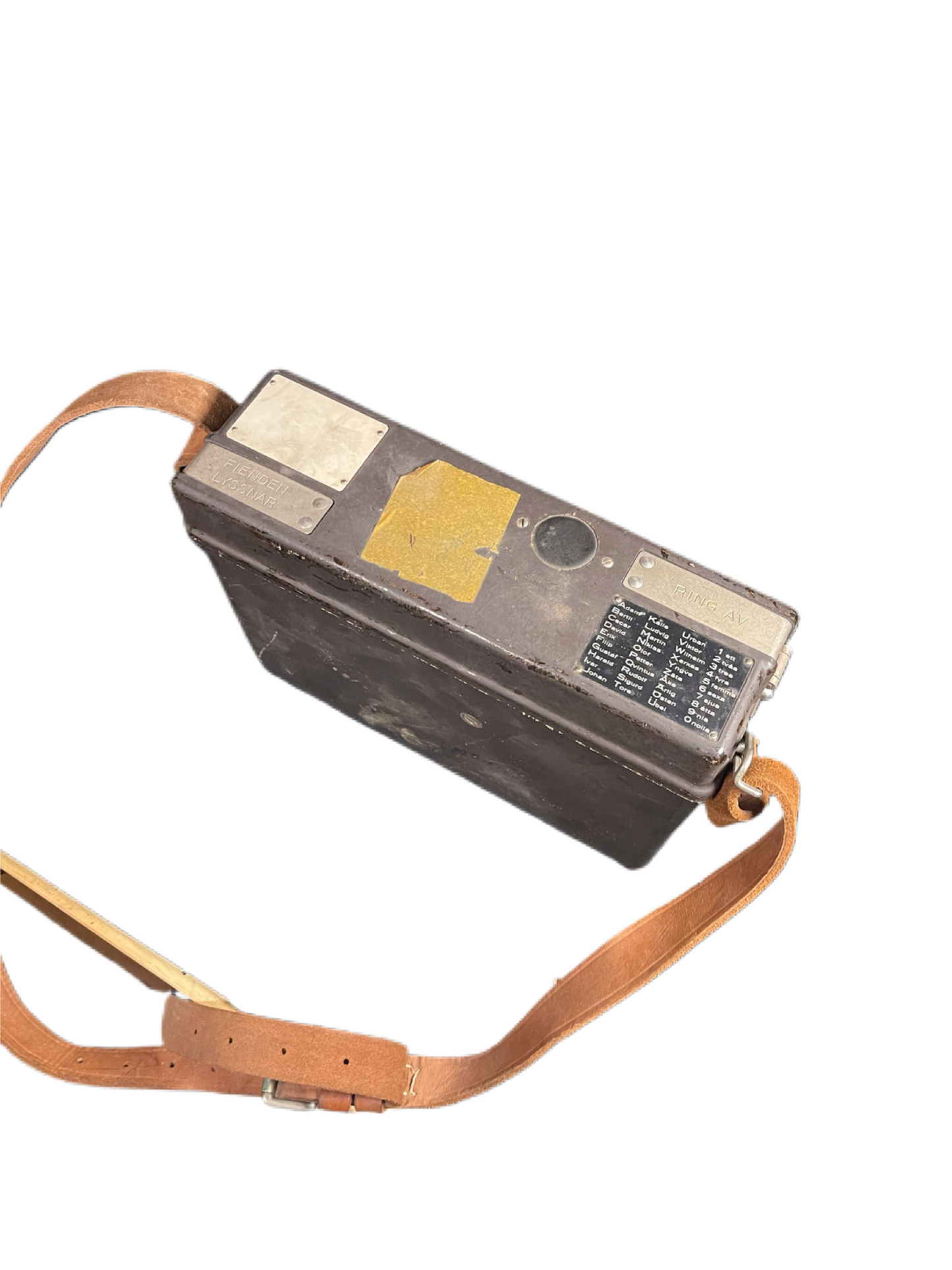 Swedish Military Field Telephone Tfn m/37 – WWII Era