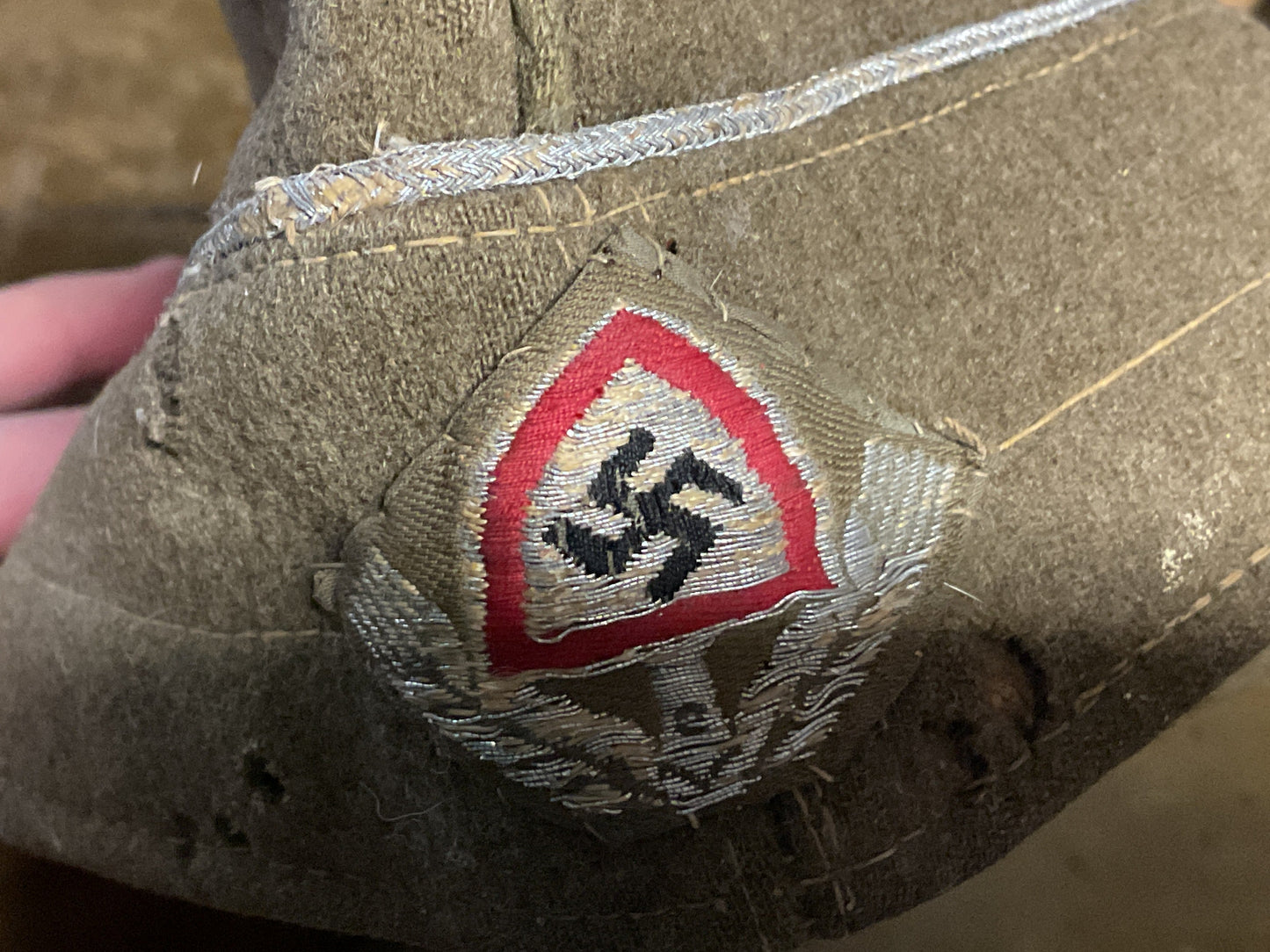 Original German SA Overseas Cap (Side Cap/Feldmutze)