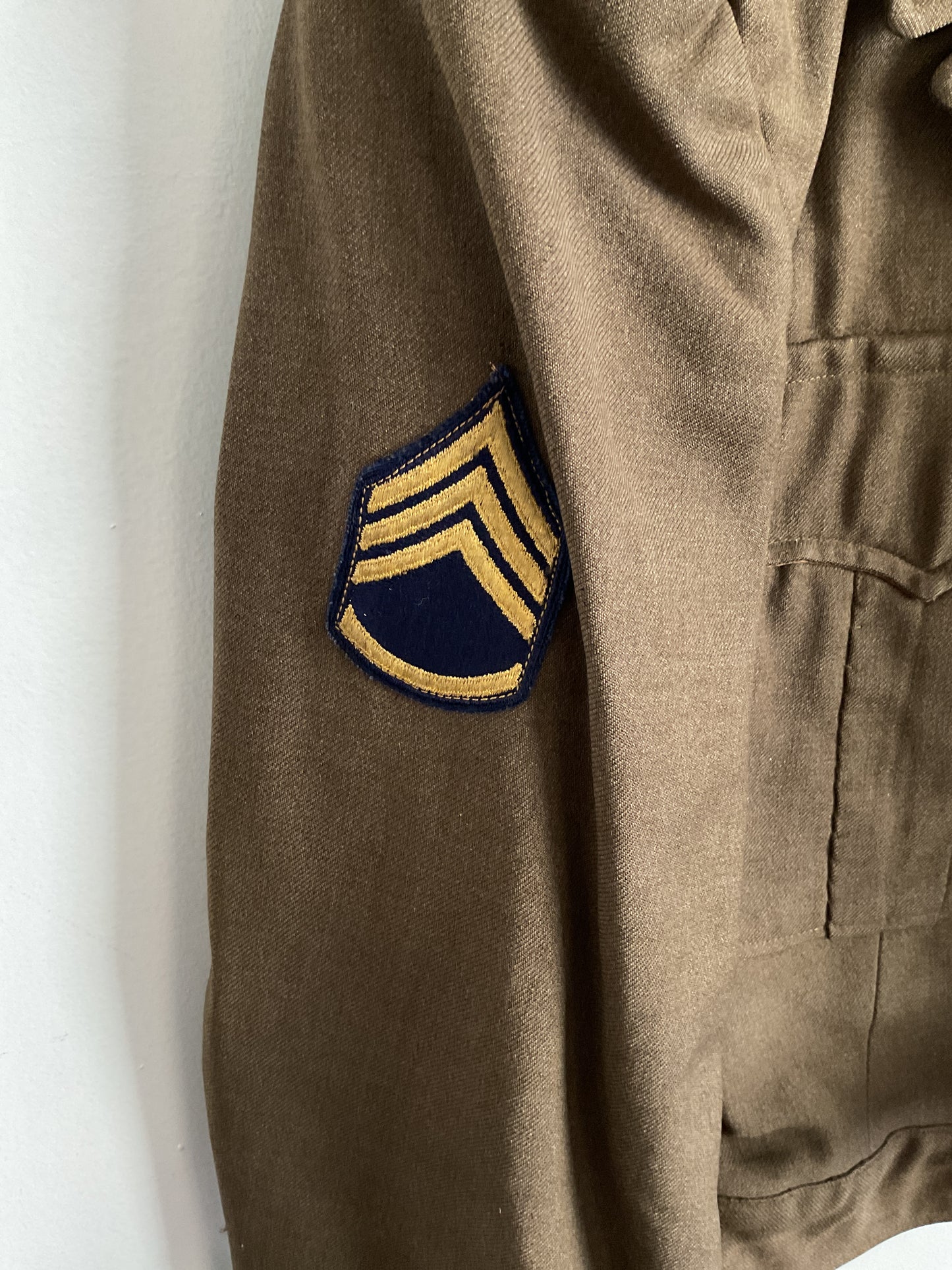 WWII U.S. Army Service Forces Service Dress Jacket – Sergeant