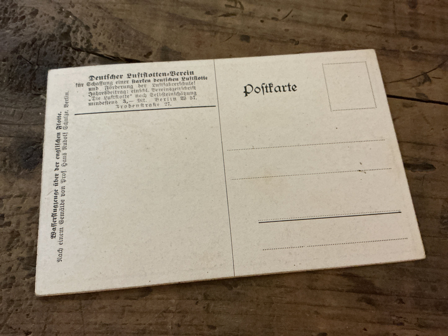 Original WWII German Naval Aviation Propaganda Postcard-Hans Bohrdt Military Artwork