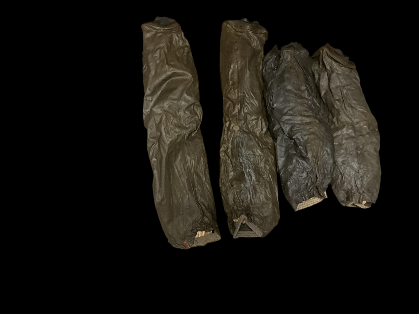 WWII German Horse/Mule Gas Mask, Leggings, & Hoof Covers